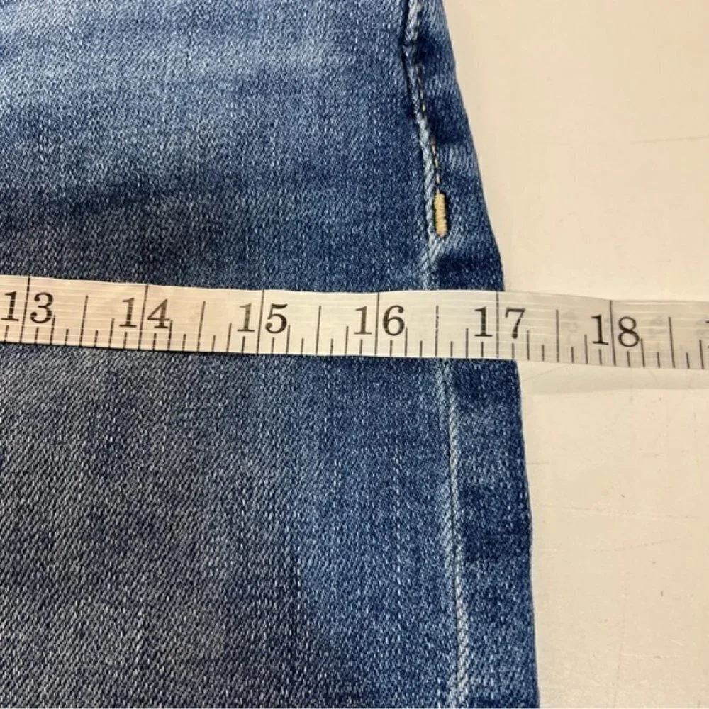 Joe's Jeans Kerrigan Denim Button Front Pencil Skirt, size 28 - Picture 13 of 14